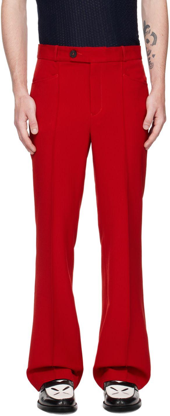 Ernest W. Baker Fla Trousers in Red for Men | Lyst