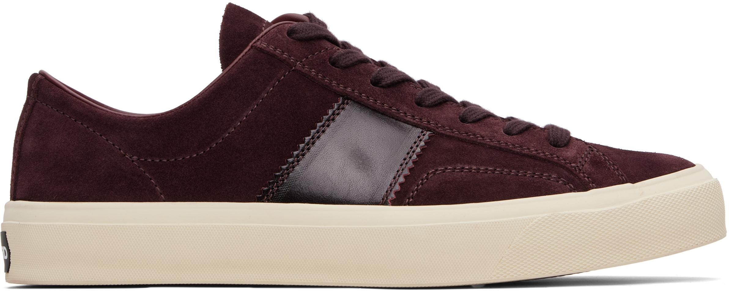 スニーカー TOM FORD MULTICOLOR LEATHER AND SUEDE SNEAKERS SUEDE TECHNICAL FABRIC JAMES SNEAKER | Tom Ford Fashion