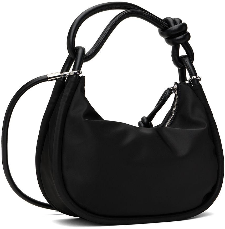 Ganni Black Knot Bag | Lyst