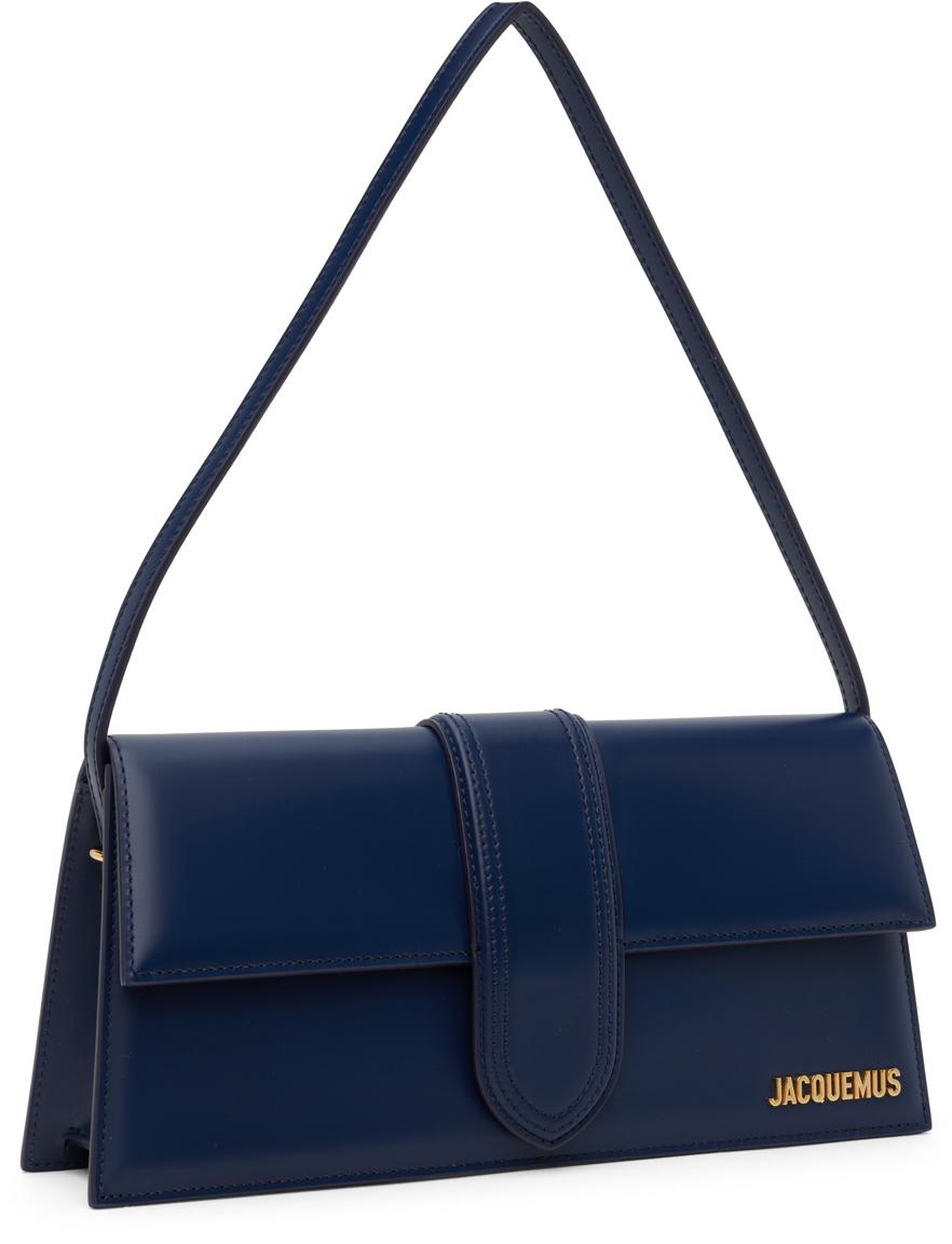 Jacquemus Navy Le Raphia 'le Bambino Long' Bag in Blue Lyst UK