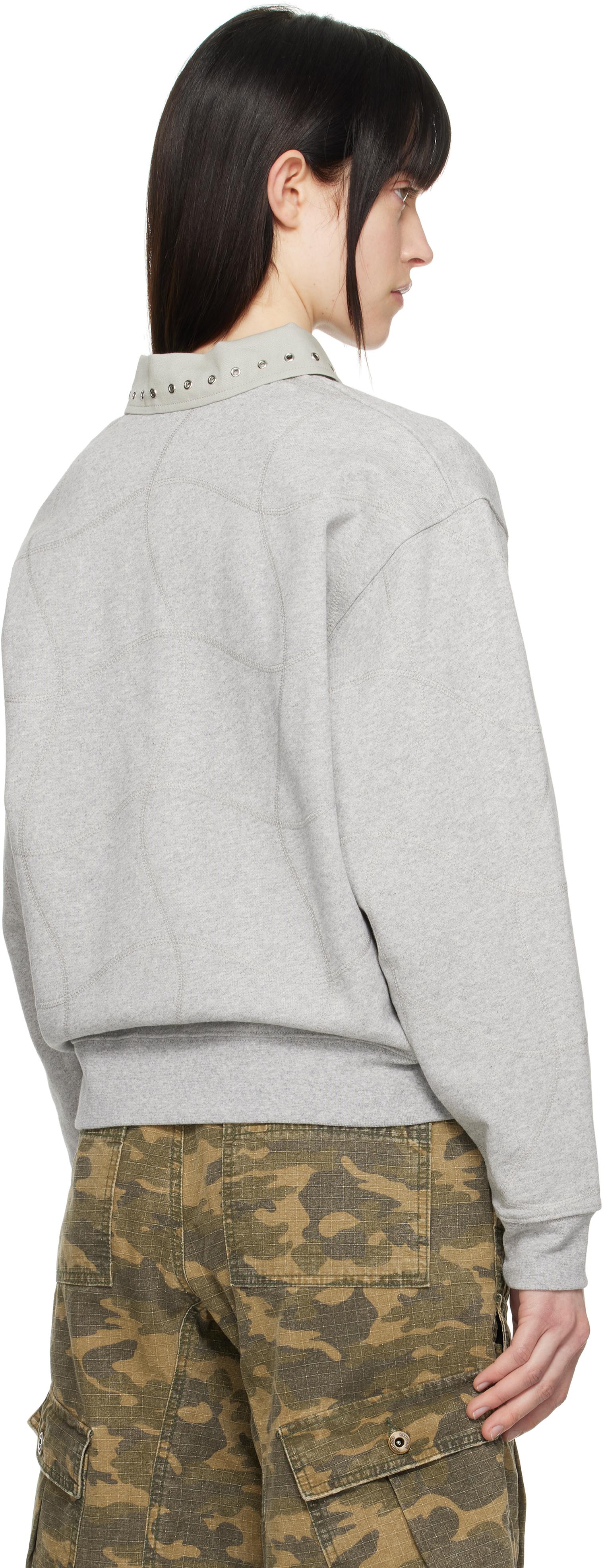 DIME SSENSE グレー Wave ラガーシャツ Dime グレー Wave ラガーシャツ | Lyst