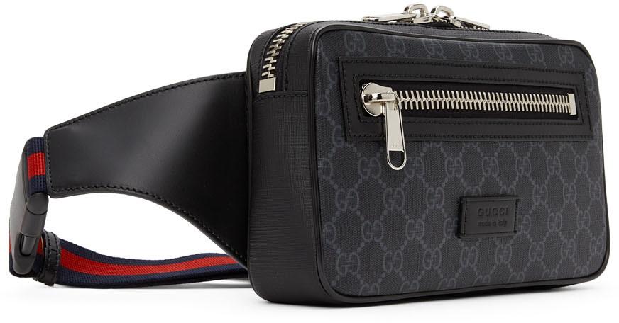 Gucci Soft GG Supreme Belt Bag - Black