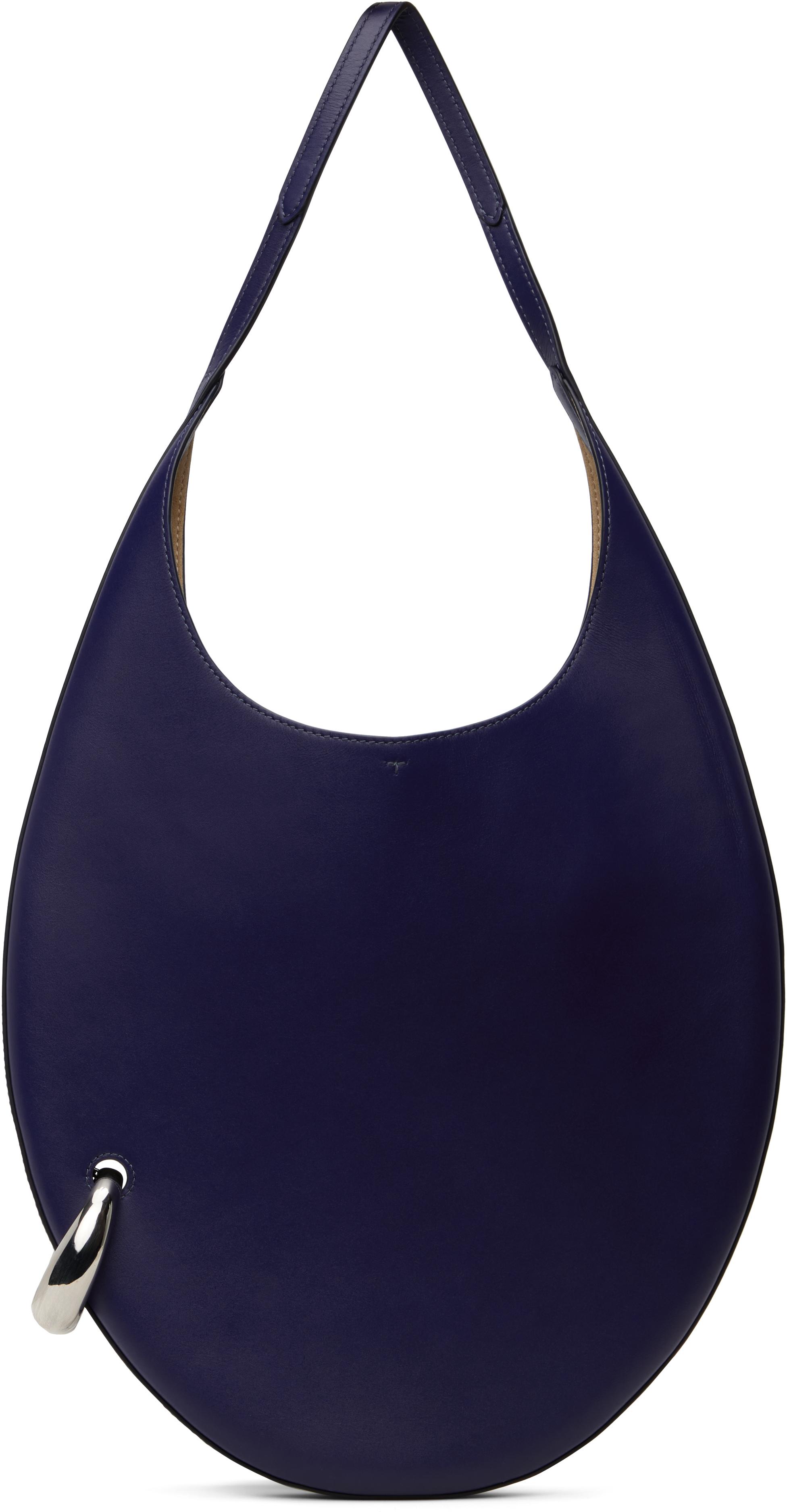 Tory Burch Pierced Bag in Blue | Lyst