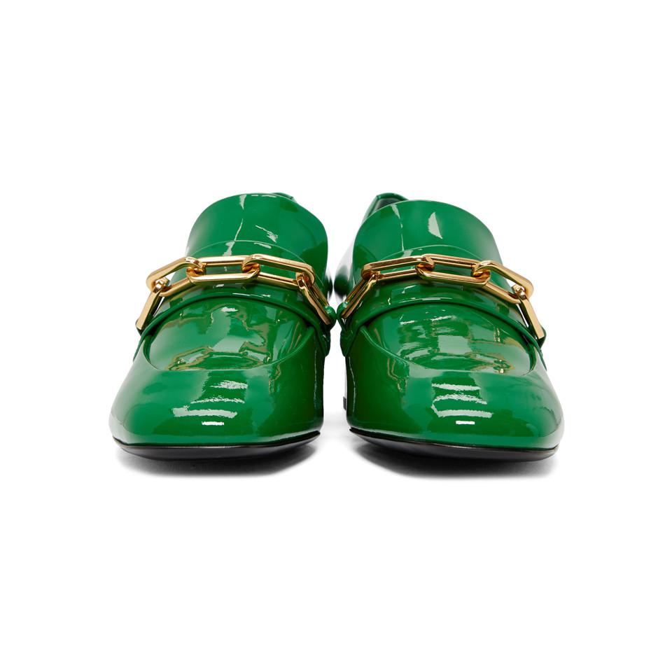 burberry chilcott patent loafer