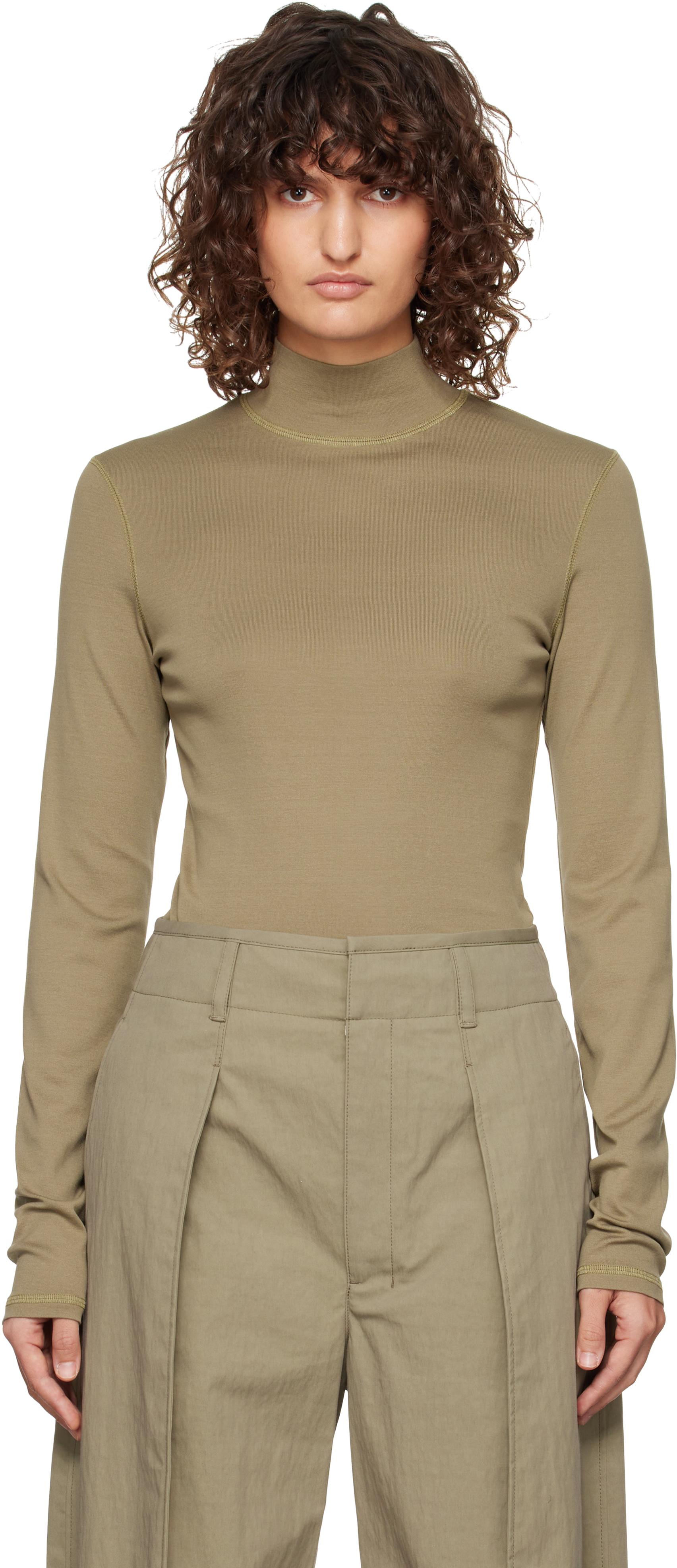 Jacquemus リブタートル　ニット JACQUEMUS リブタートルニット