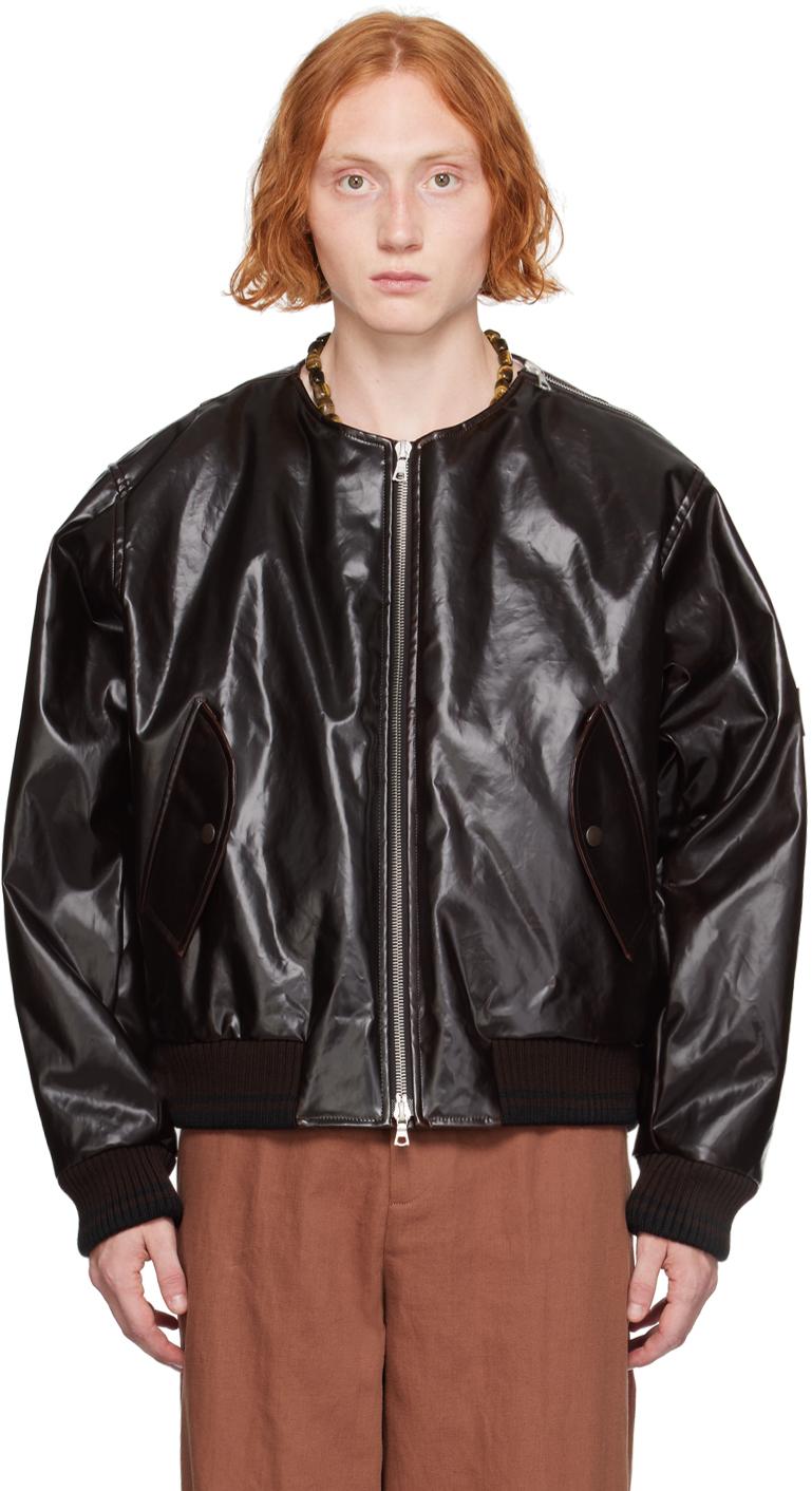 Dries Van Noten Zip Bomber Jacket in Black for Men | Lyst UK