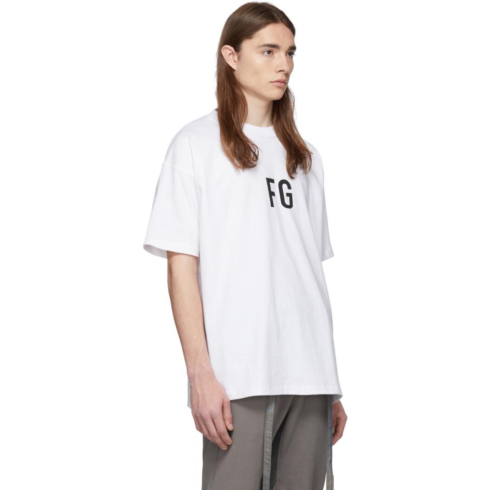 fear of god t shirt size chart