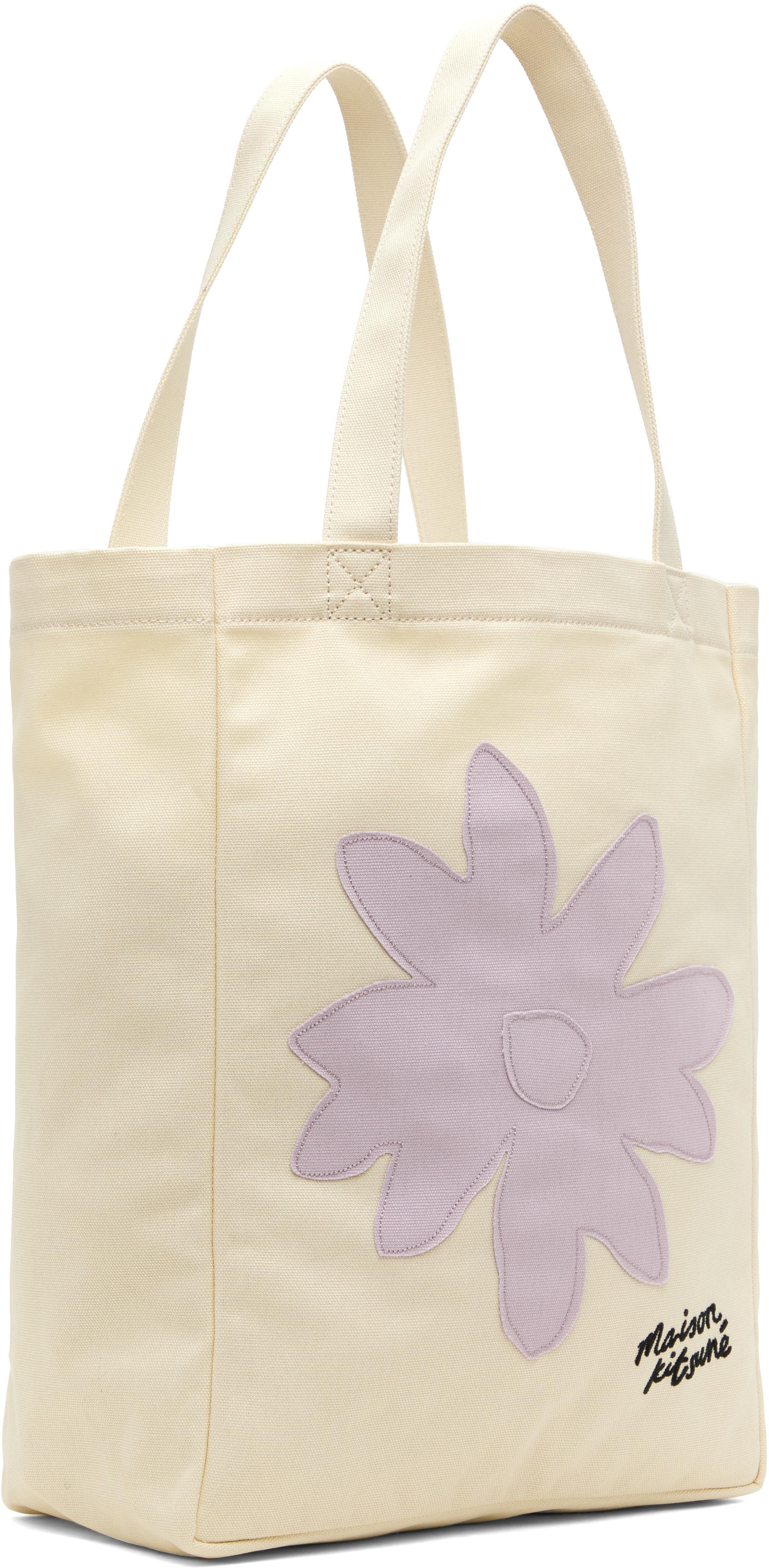 MAISON KITSUNE｜ (DAISY FLOWER TOTE(OW05126WB0031-0145)) MAISON KITSUNE｜ (DAISY FLOWER TOTE(OW05126WB0031-0145