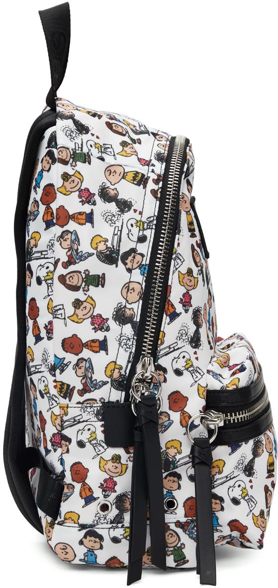 Marc Jacobs Peanuts X The Large Backpack in White | Lyst