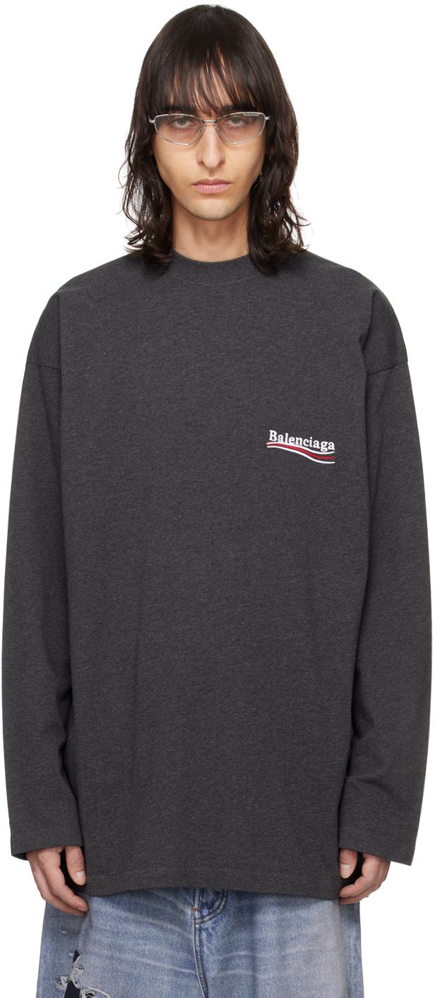 Grey balenciaga shirt 2025