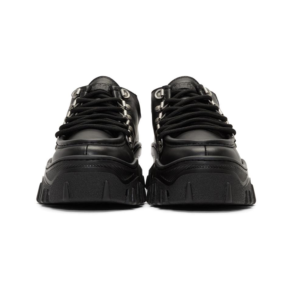 nike black chunky shoes