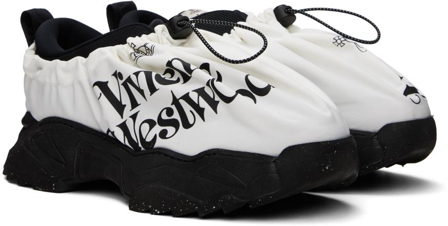 Vivienne Westwood Black & White Romper Bag Sneakers for Men Vivienne Westwood Black & White Romper Bag Sneakers for Men