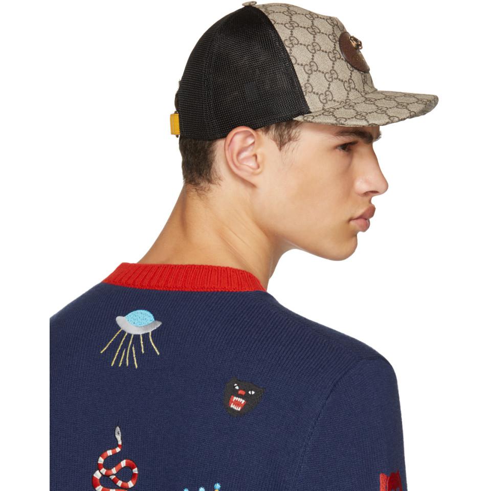 gucci supreme baseball hat