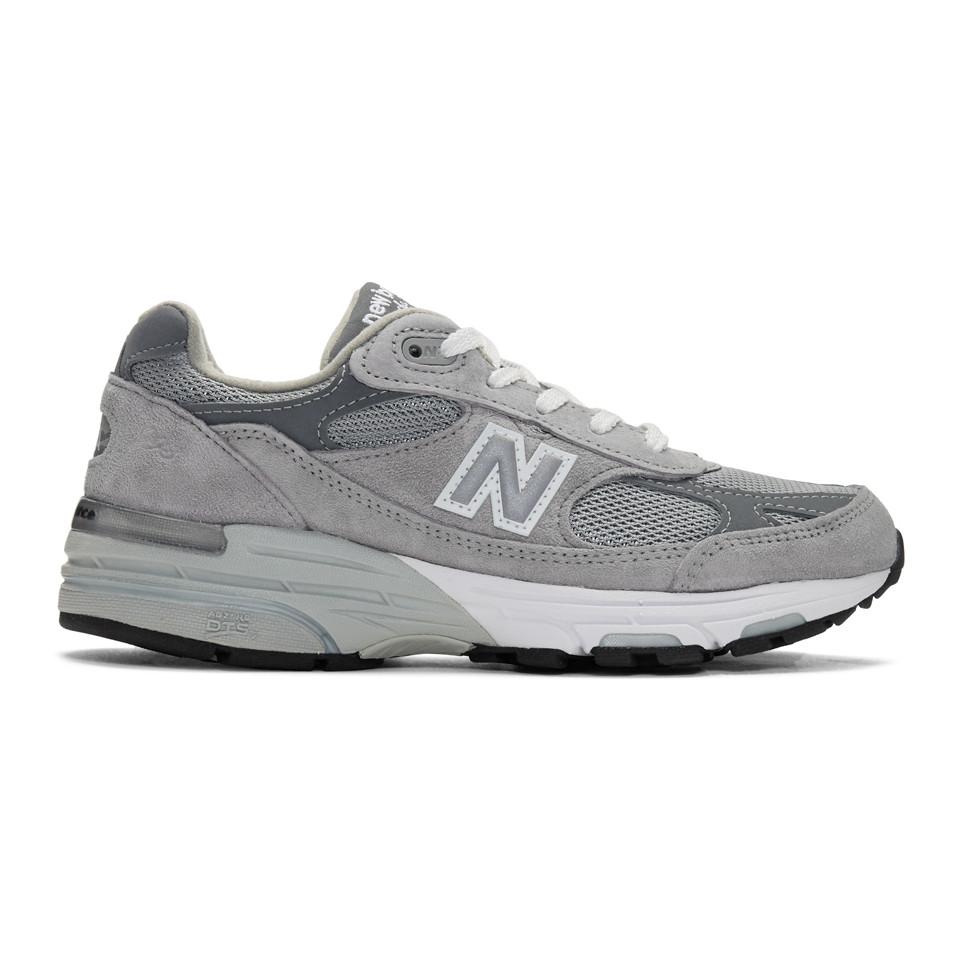 New Balance Grey 993 Sneakers in Gray for Men | Lyst