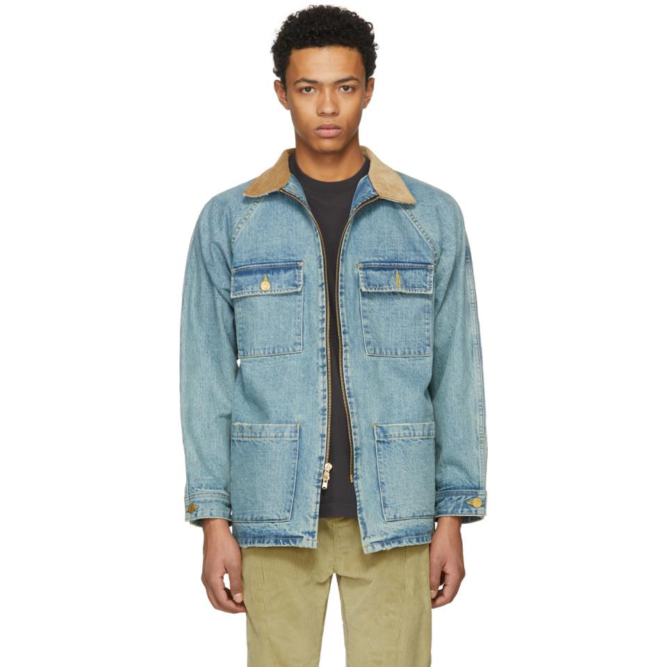 fear of god indigo denim