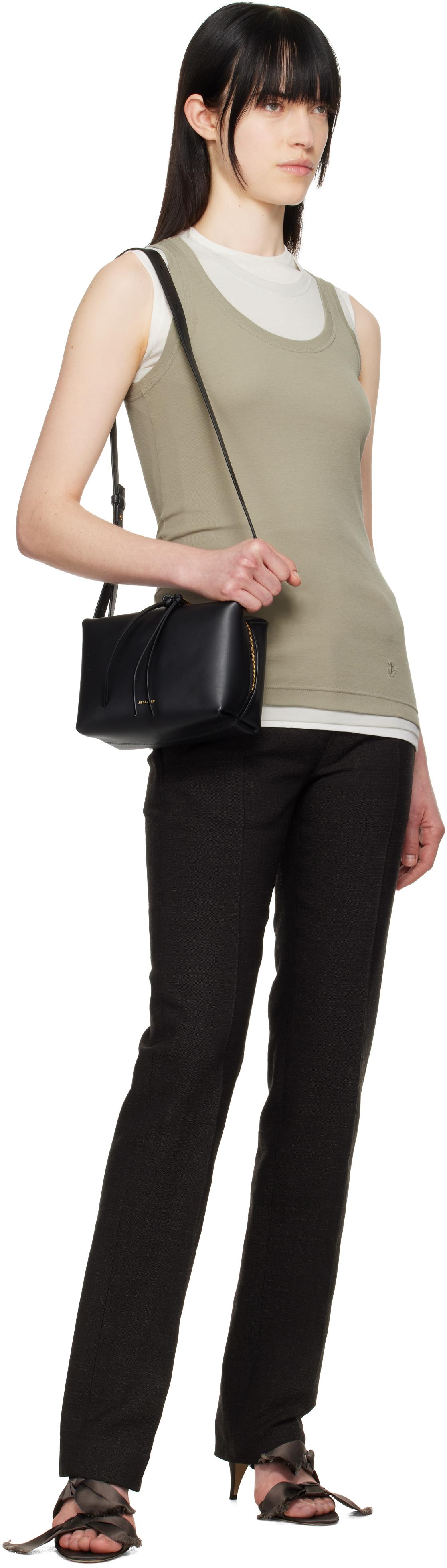 Jil Sander Pillow Camera Small Bag in Black | Lyst