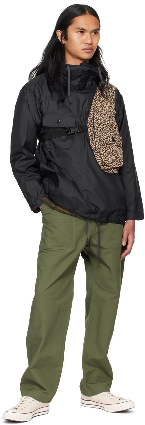 ENGINEERED GARMENTS×K-WAY Shoulder Vest Engineered Garments Shoulder Vest, Black – Glasswing