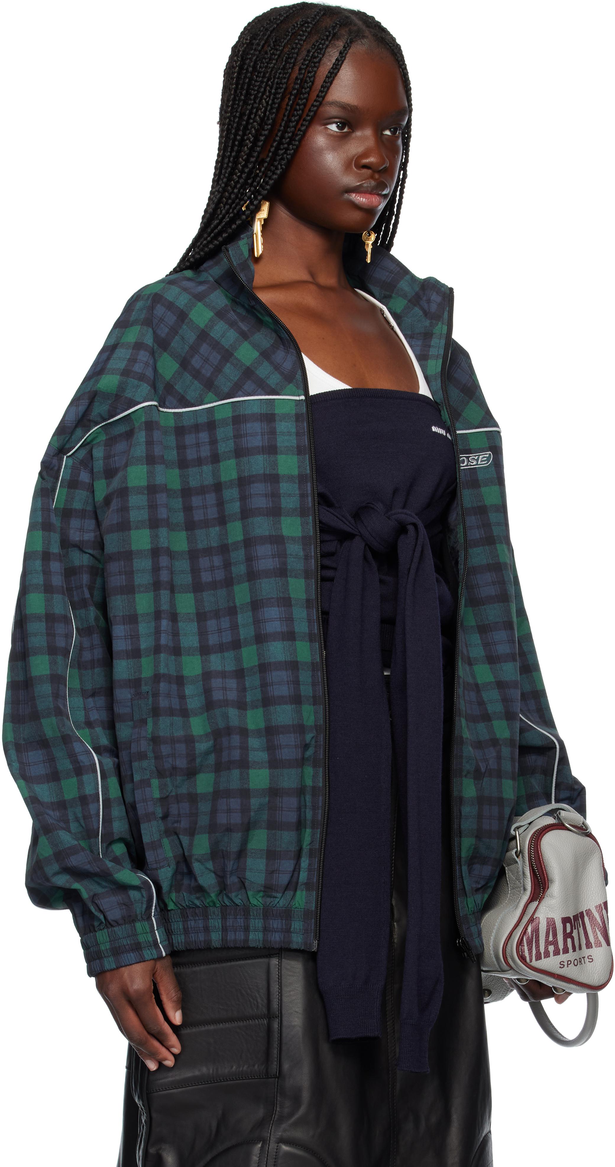 Martine Rose Oversized Track Jacket in Blue | Lyst