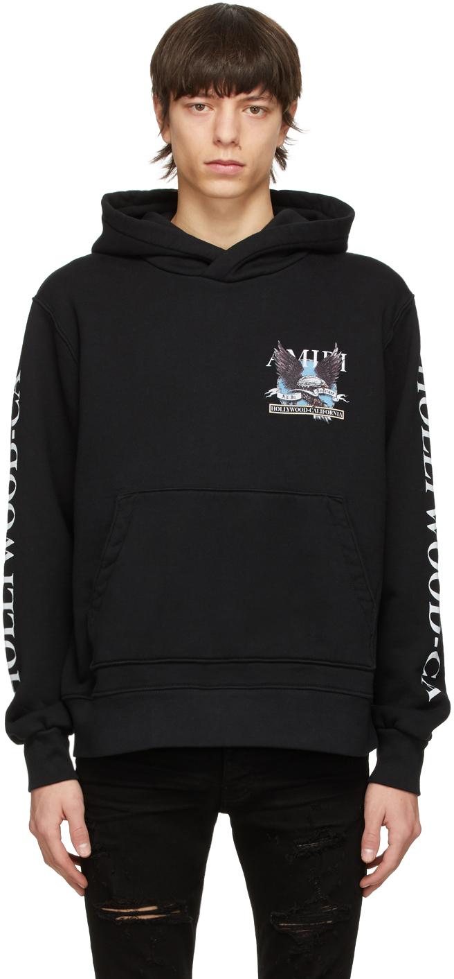 Amiri Eagle Hollywood Hoodie in Black for Men | Lyst