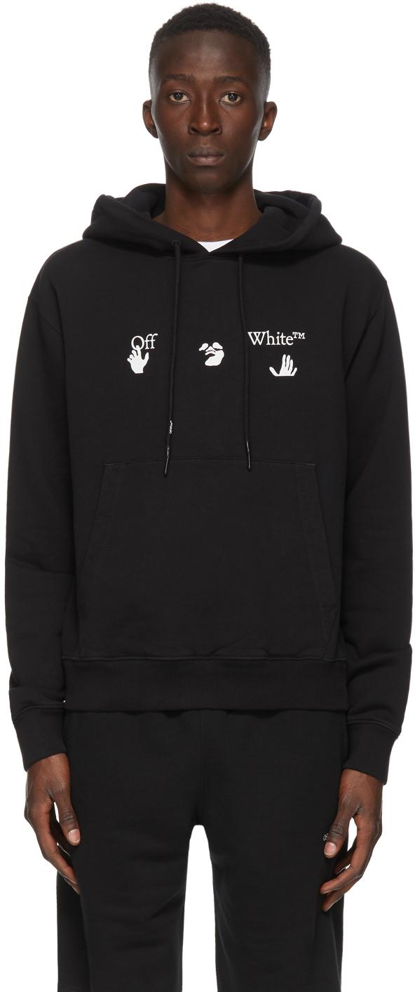 Off white big logo hoodie Clearance
