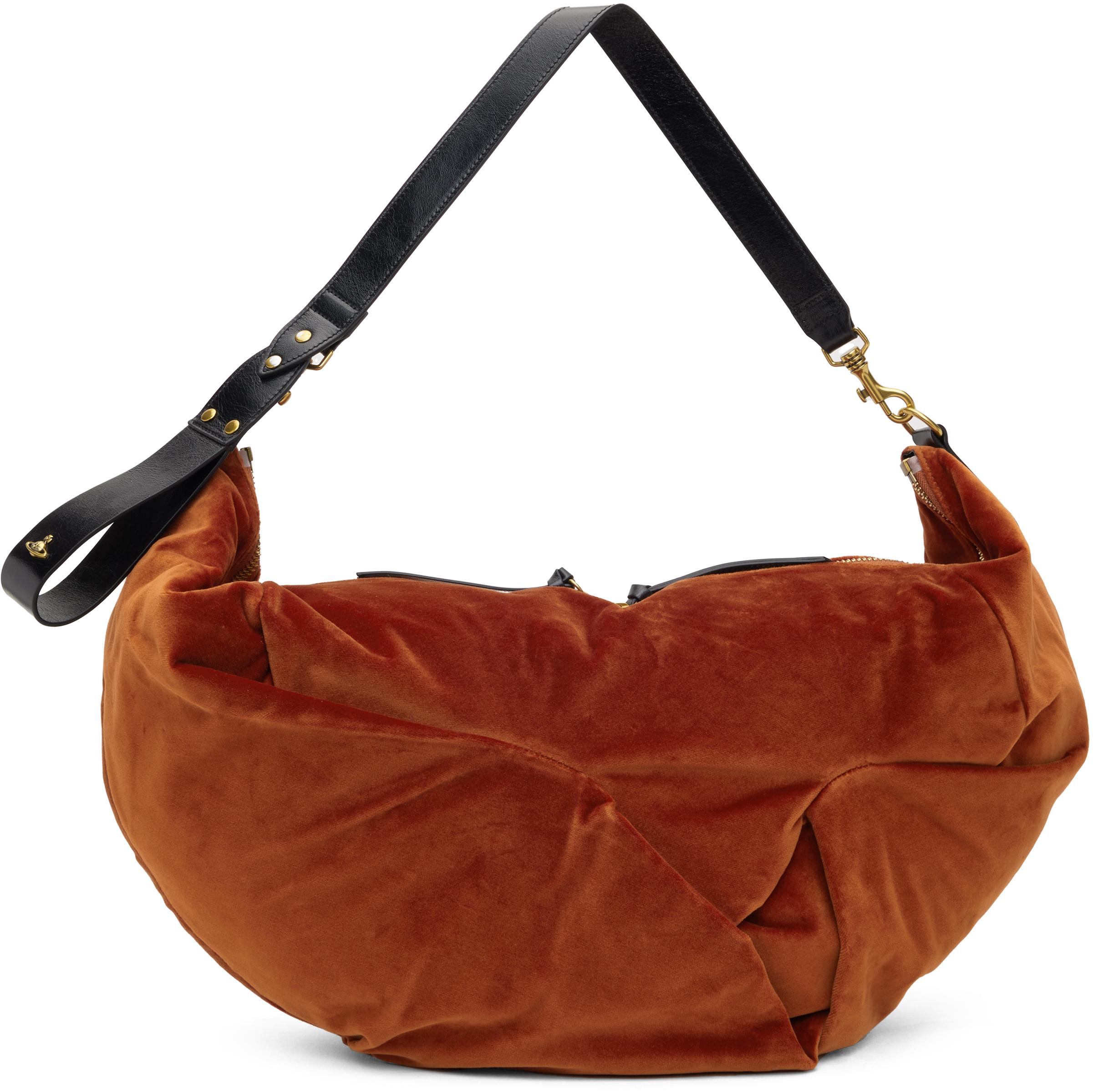 Vivienne Westwood レディース ブラウン ラージ Agnes ショルダー 