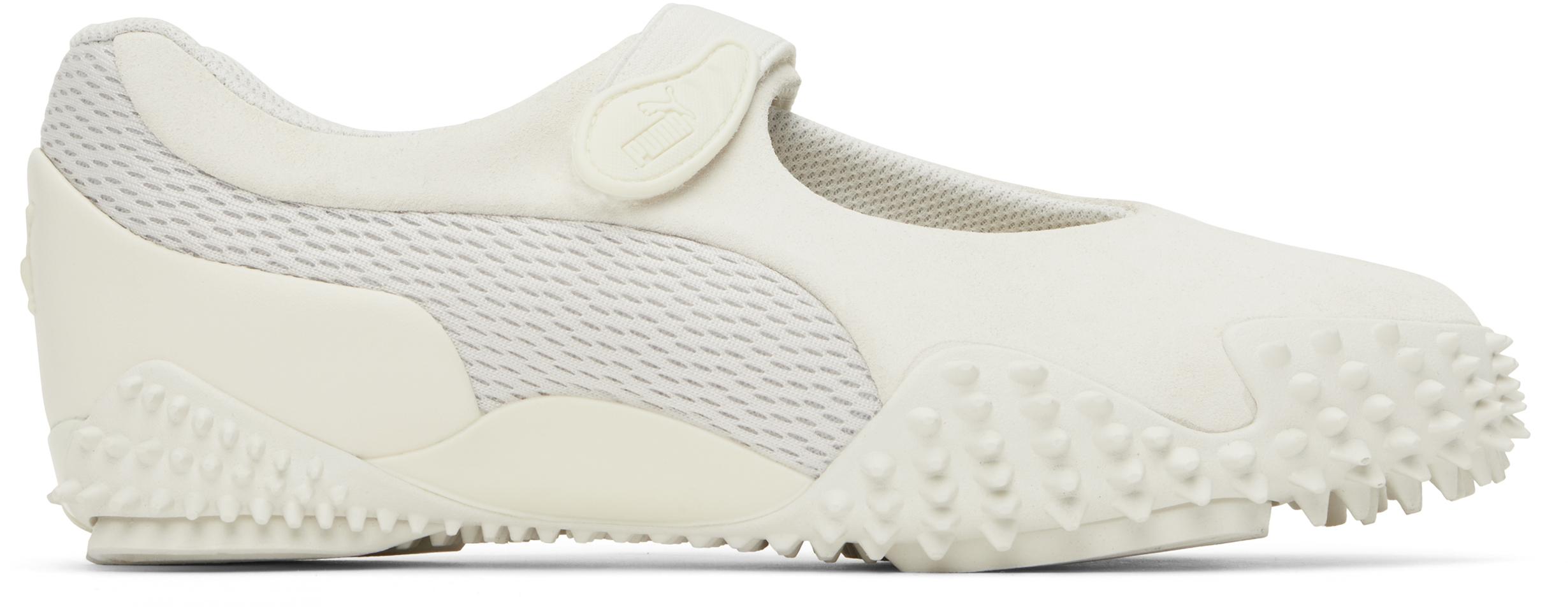 ★PUMA★ オフホワイト Mostro Fey Premiumスリッポンスニーカー メンズ PUMA オフホワイト Mostro Fey Premium スリッポン