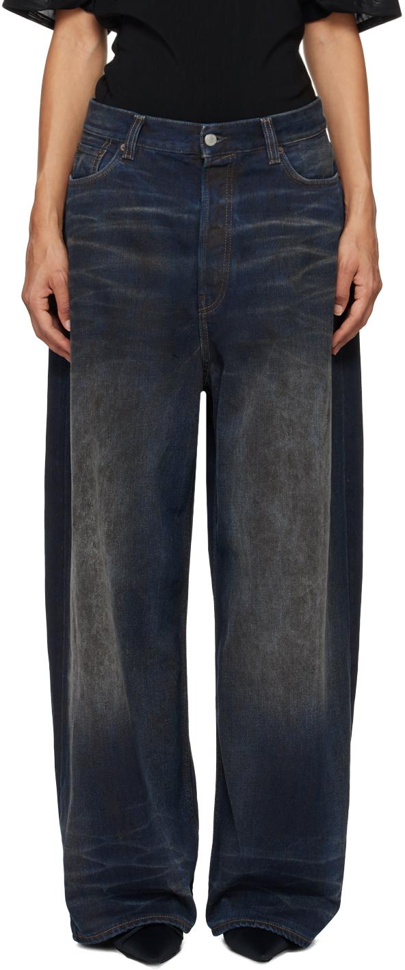 Acne Studios レディース ブラック ブルー 2023f スーパー