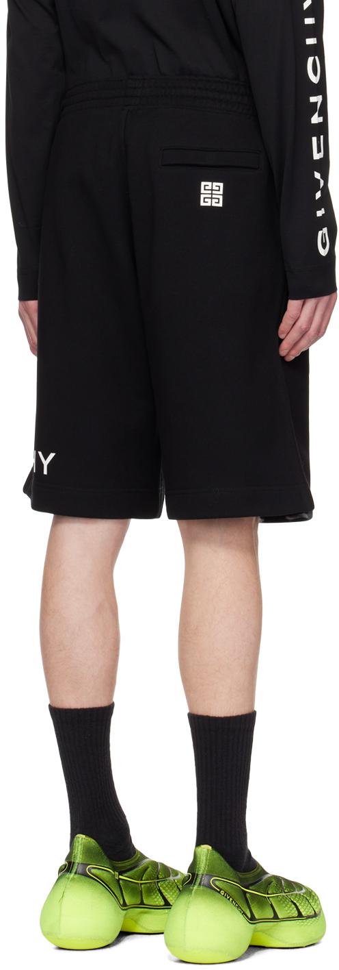 Givenchy メンズ ブラック Archetype ショートパンツ ハーフパンツ