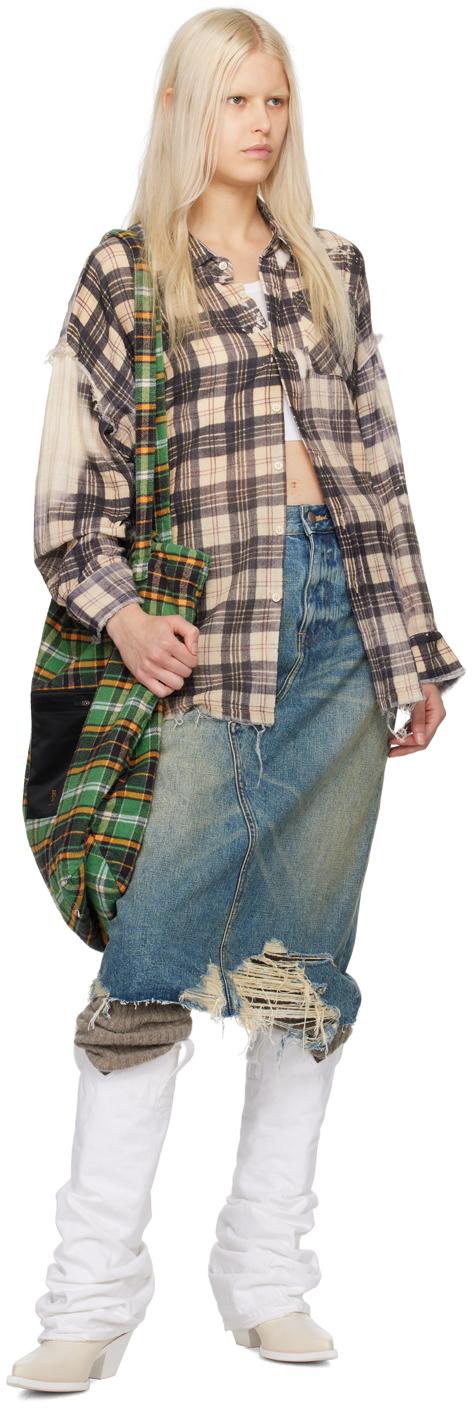 【関税込み】R13 ブルー Jesse デニム ミディアムスカート R13 ブルー Jesse デニム ミディアムスカート ブルー | Lyst
