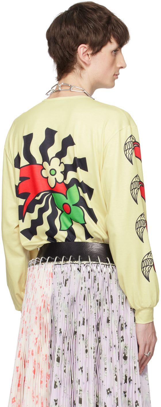 Chopova Lowena Off-white Lady In Love Long Sleeve T-shirt