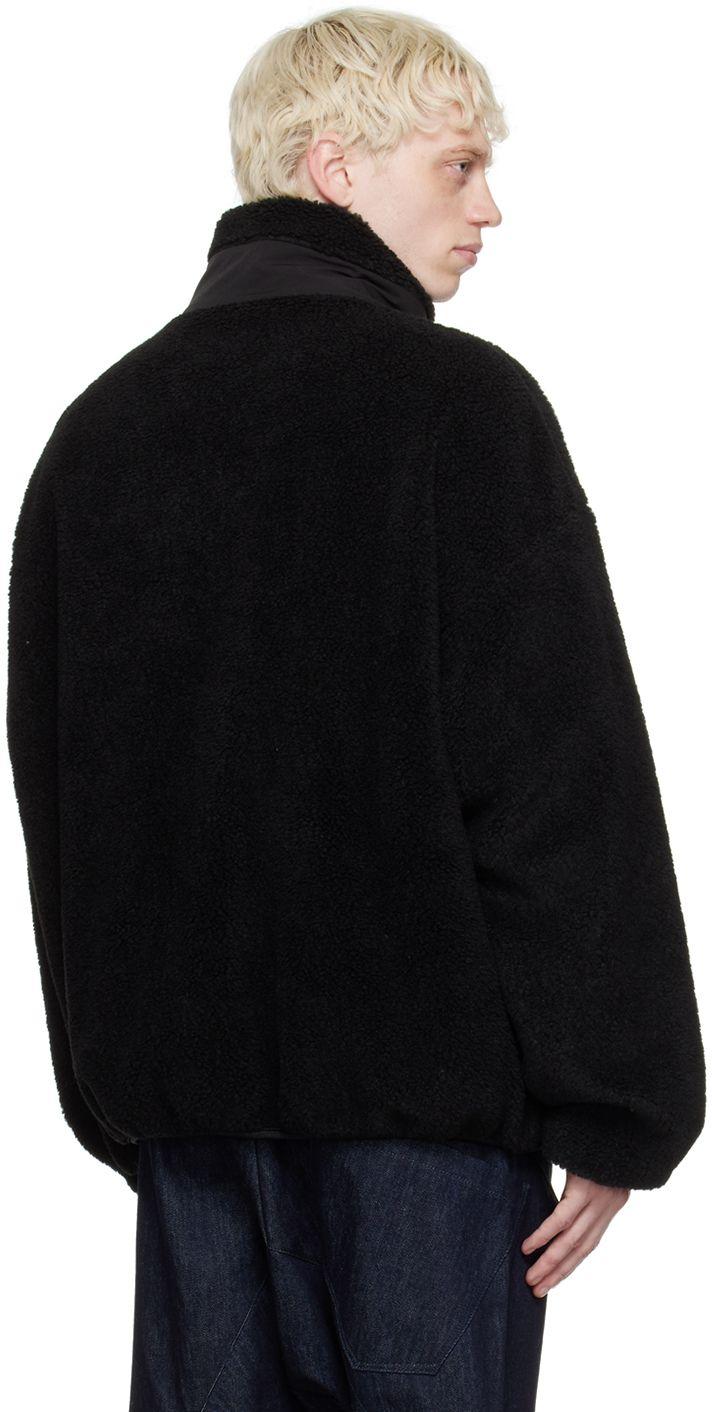 Fumito Ganryu 2-way Boa Jacket in Black for Men | Lyst