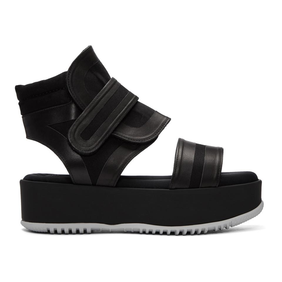 velcro platform sandals