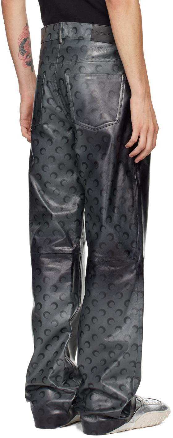 marine serre レザーパンツ