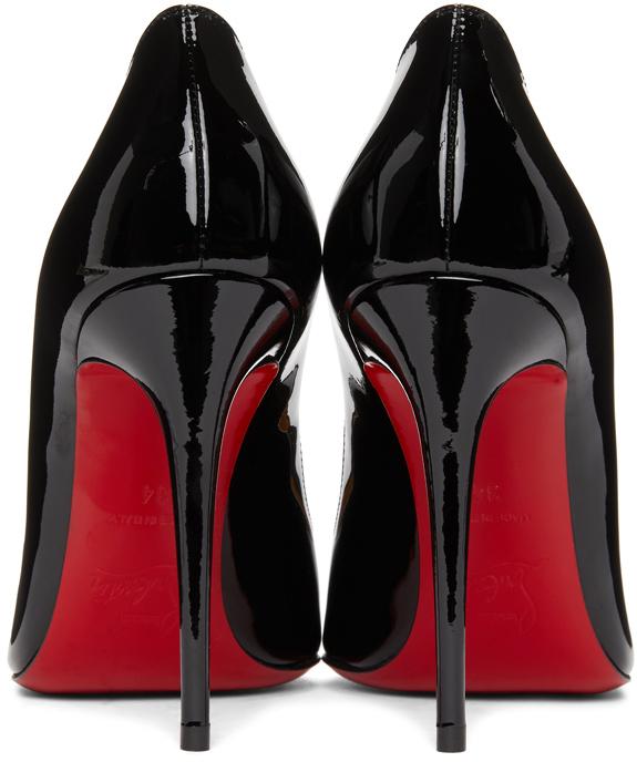 Christian Louboutin Pigalleハイヒール Pigalle - 85 mm Pumps - Patent calf leather - Black - Women