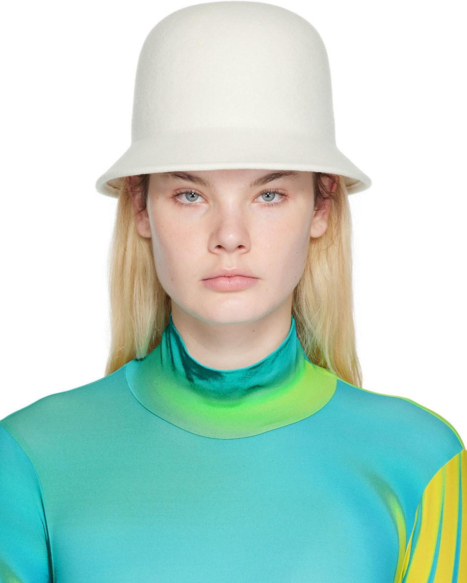Nina Ricci Wool Off- Felted Bucket Hat | Lyst