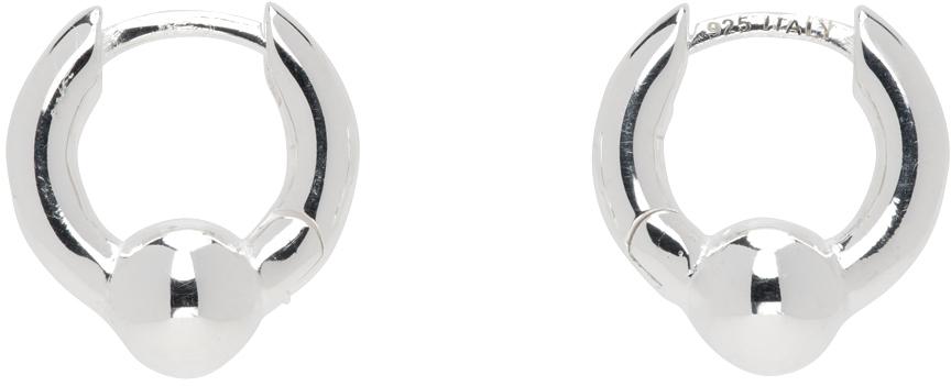 Hatton Labs シルバー Round S ピアス HATTON LABS Round Hoop Earrings ピアス｜トゥモローランド