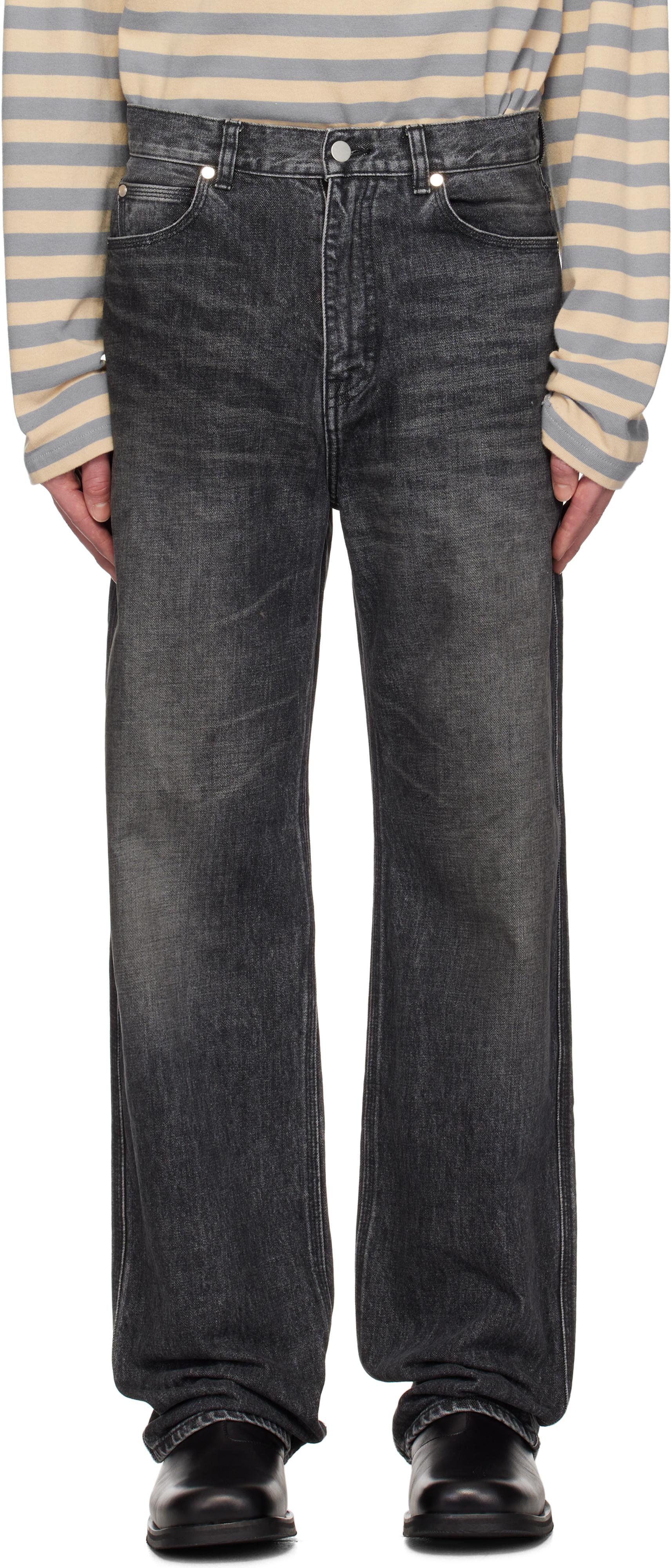 OUAT Office Jeans in Black for Men | Lyst Canada