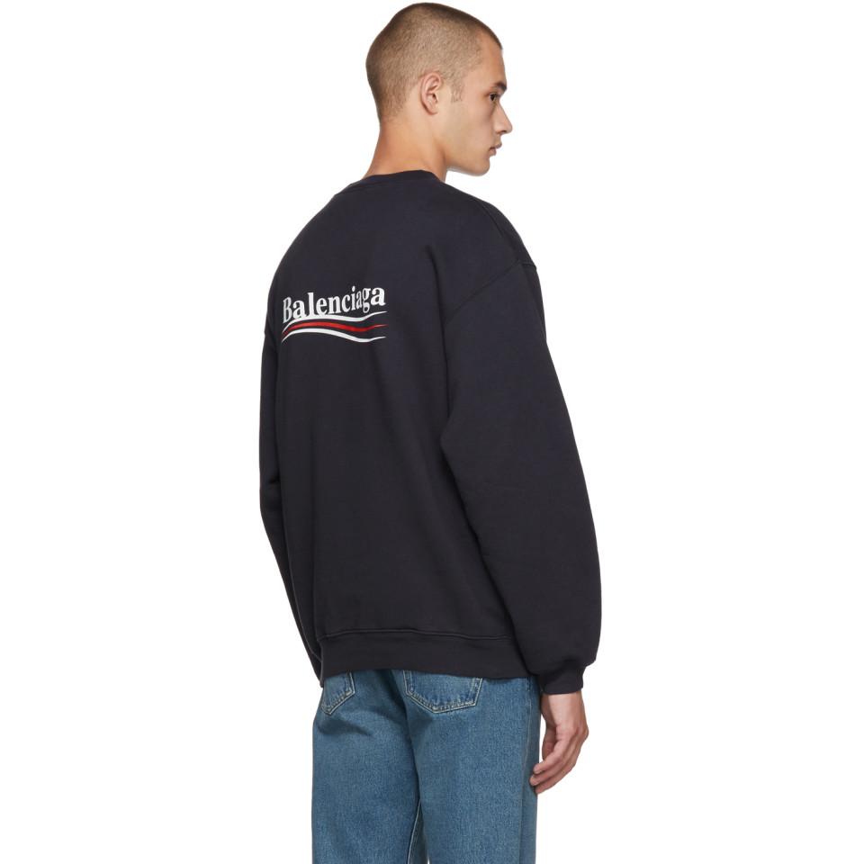 balenciaga campaign crewneck