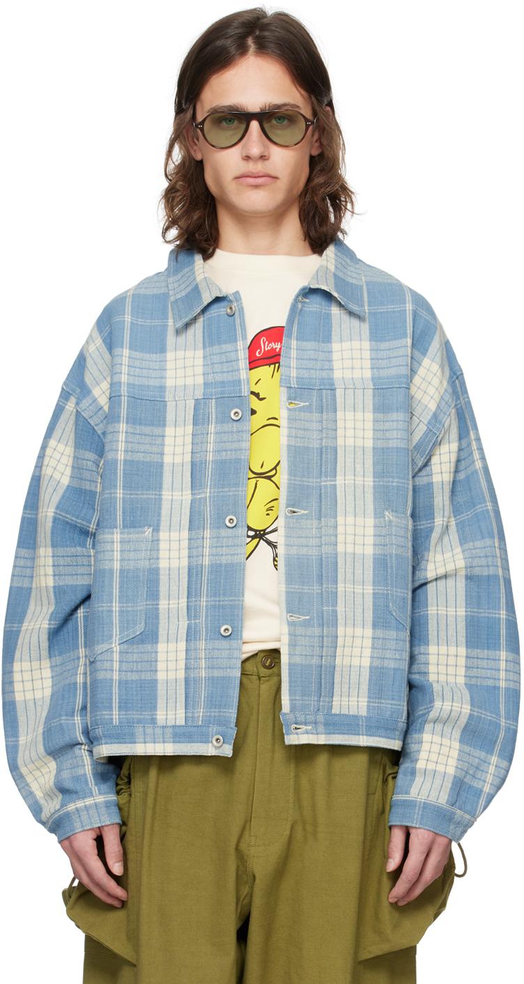 story-mfg-INDIGO-ECRU-CHECK-  