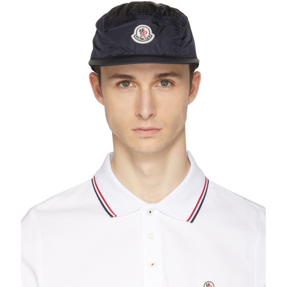 Moncler Synthetic Navy Five-panel Logo 