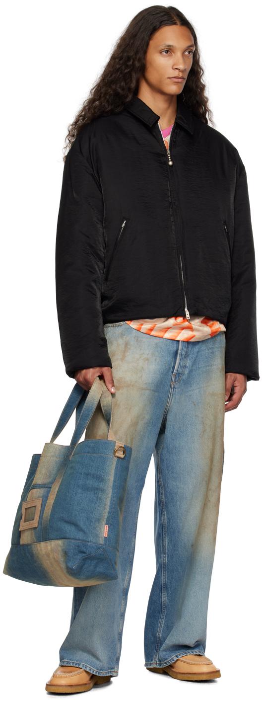 メンズ Acne Studios クリンクル ダウンジャケット ブラック | Lyst