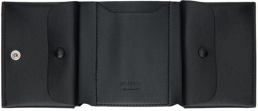 Jil Sander Black Origami Wallet for Men | Lyst