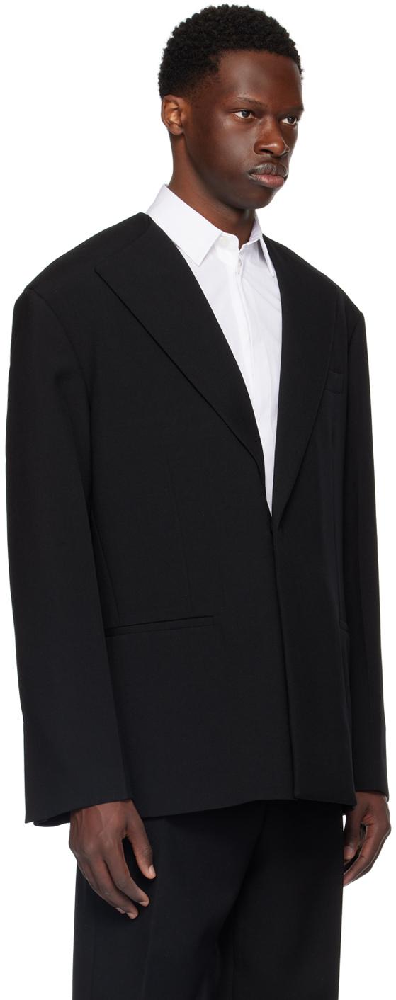 JIL SANDER ブラック テーラードジャケット