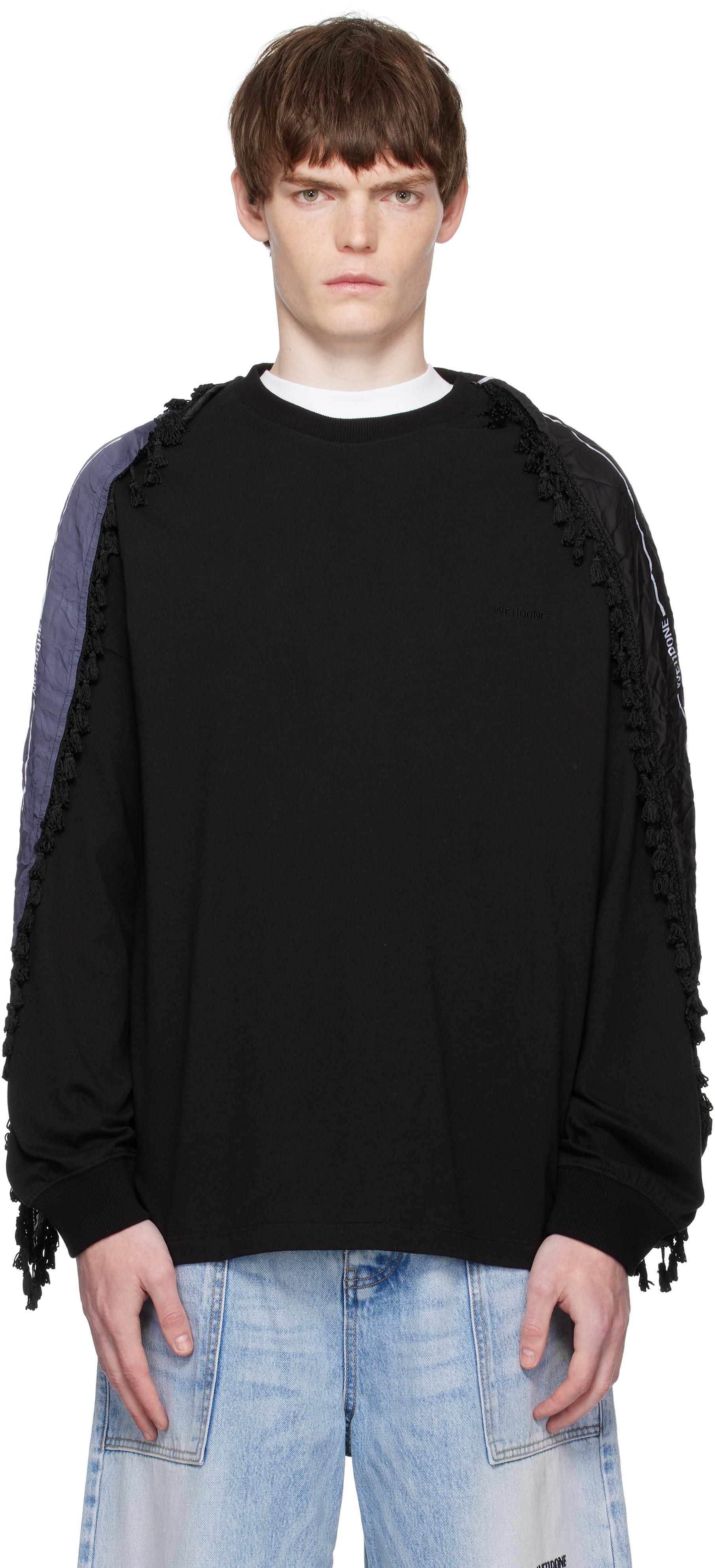 we11done Bandana Scarf T-Shirt in Black for Men | Lyst