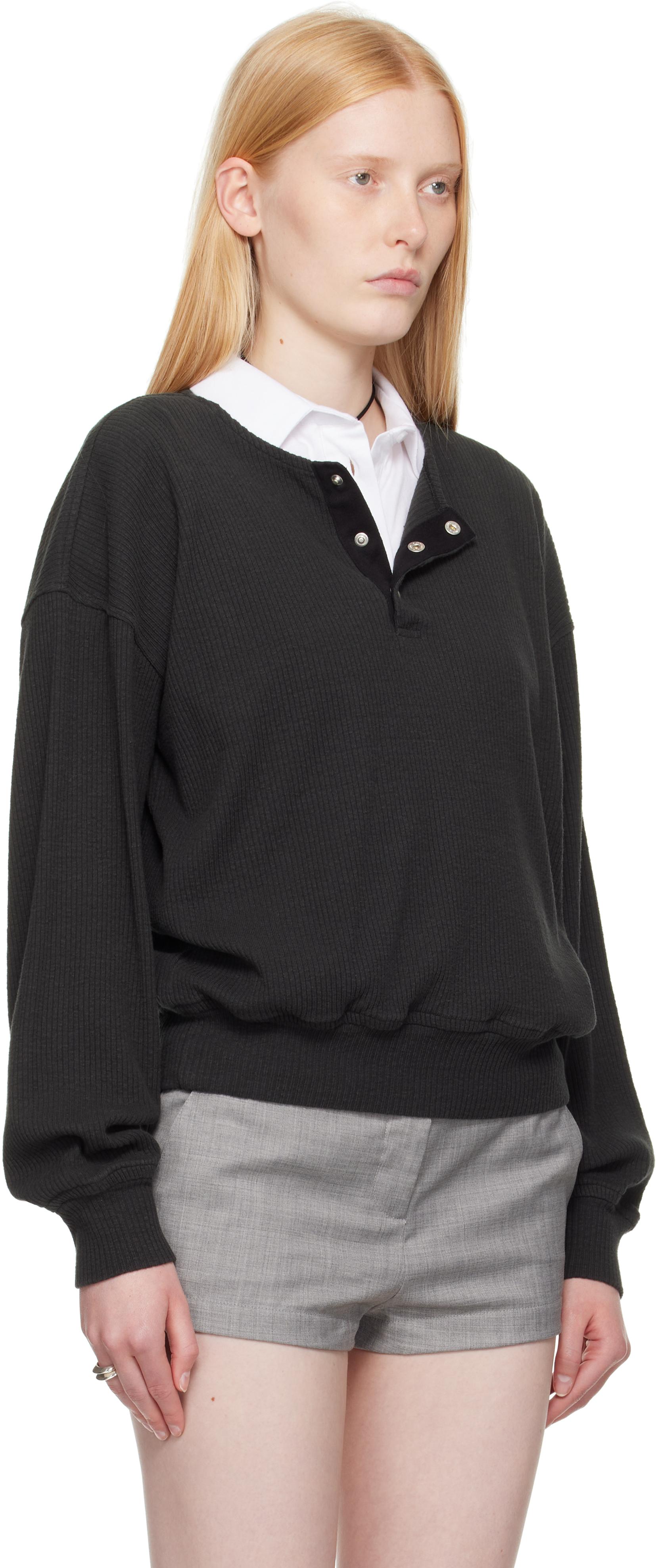 たいour legacy BALLON SWEATSHIRT BLACK Our Legacy Balloon Sweatshirt in Black | Lyst