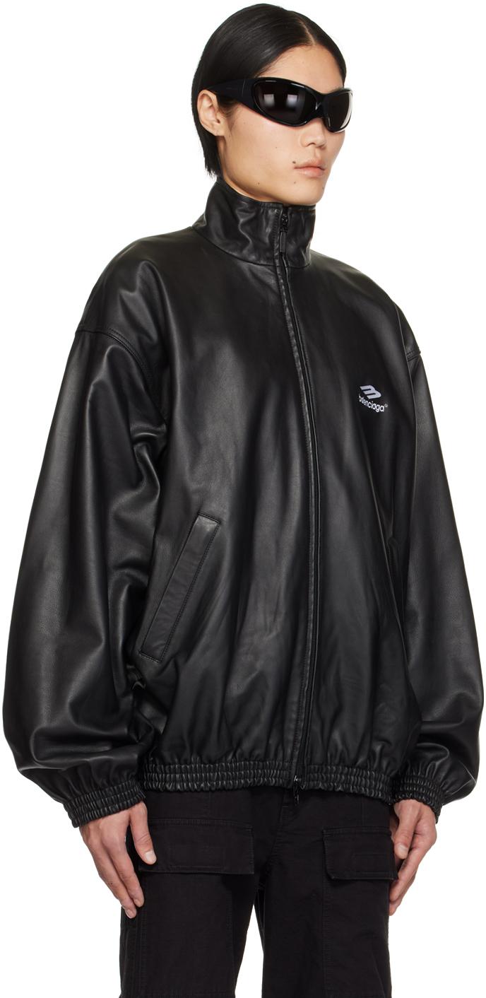 ウォームアップウェア BALENCIAGA Leather tracksuit jacket ウォームアップウェア BALENCIAGA Leather tracksuit jacket ウォーム