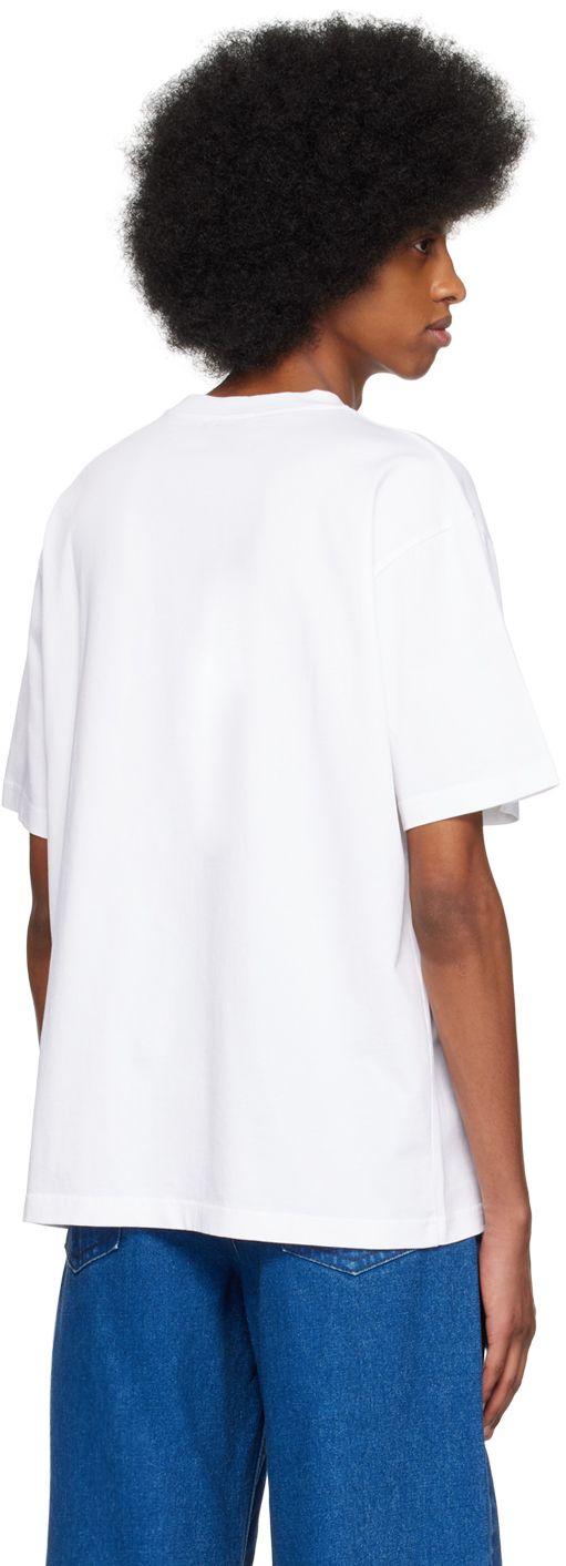 JW Anderson White Boy With Apple T-shirt for Men Lyst