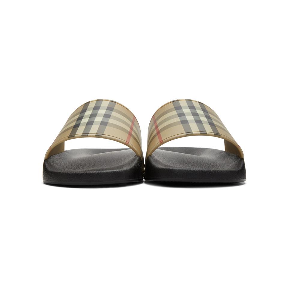 burberry pool slides