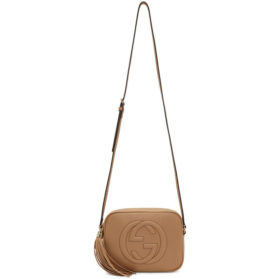 gucci disco tan