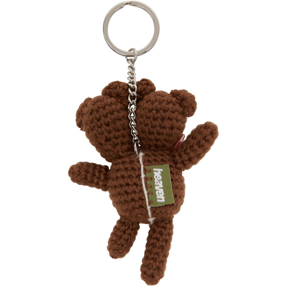 Marc Jacobs Brown Heaven By Double Headed Teddy Keychain Lyst
